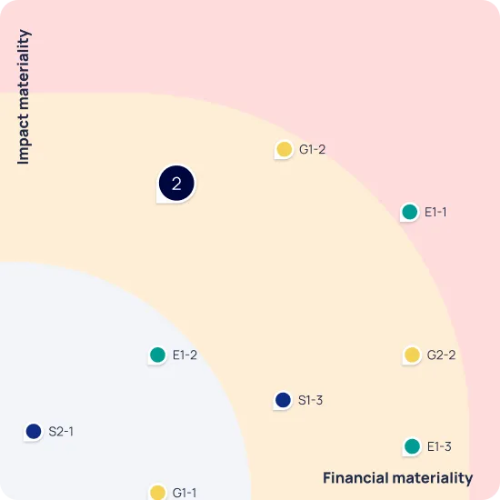 The double materiality matrix