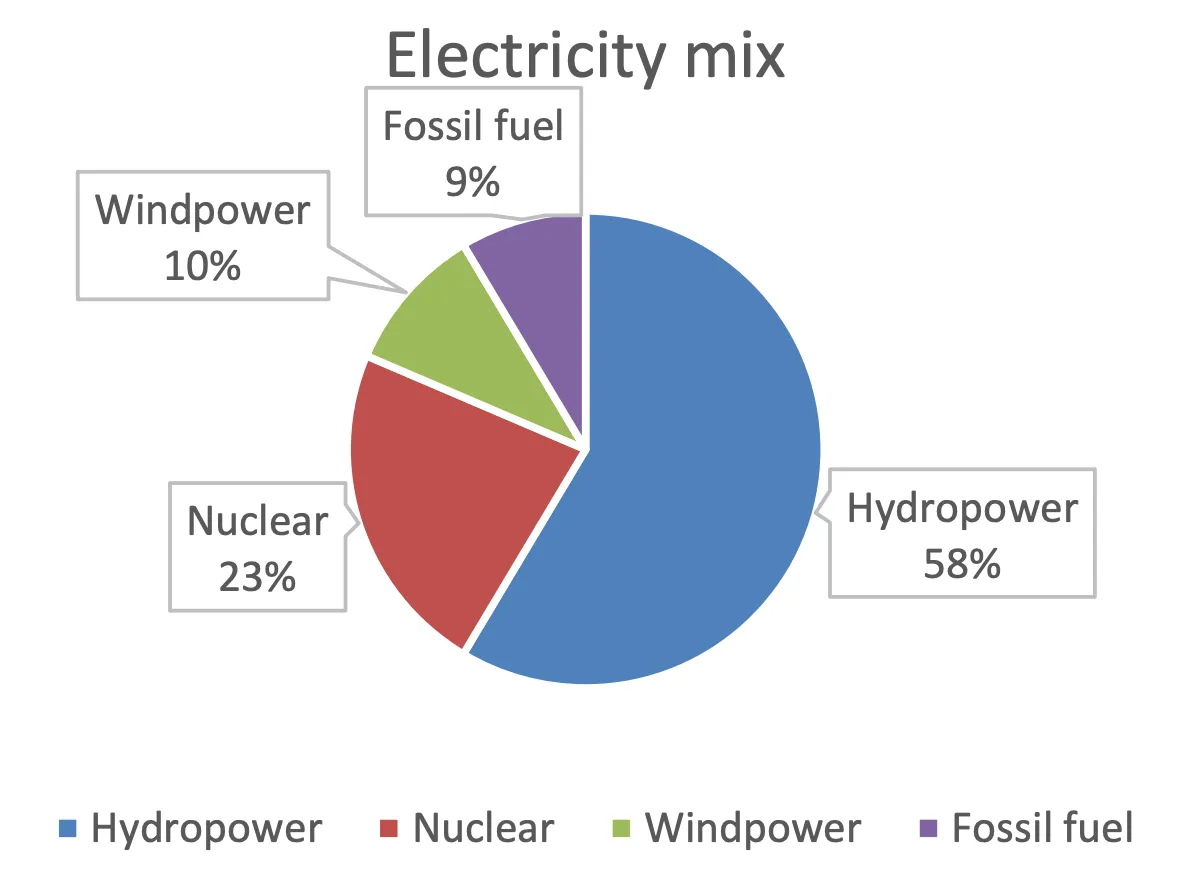 Electricity mix